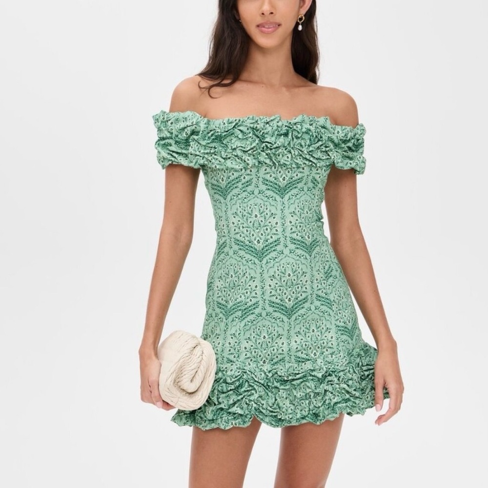 Agua by Agua Bendita Jardin Ceiba Mini Dress